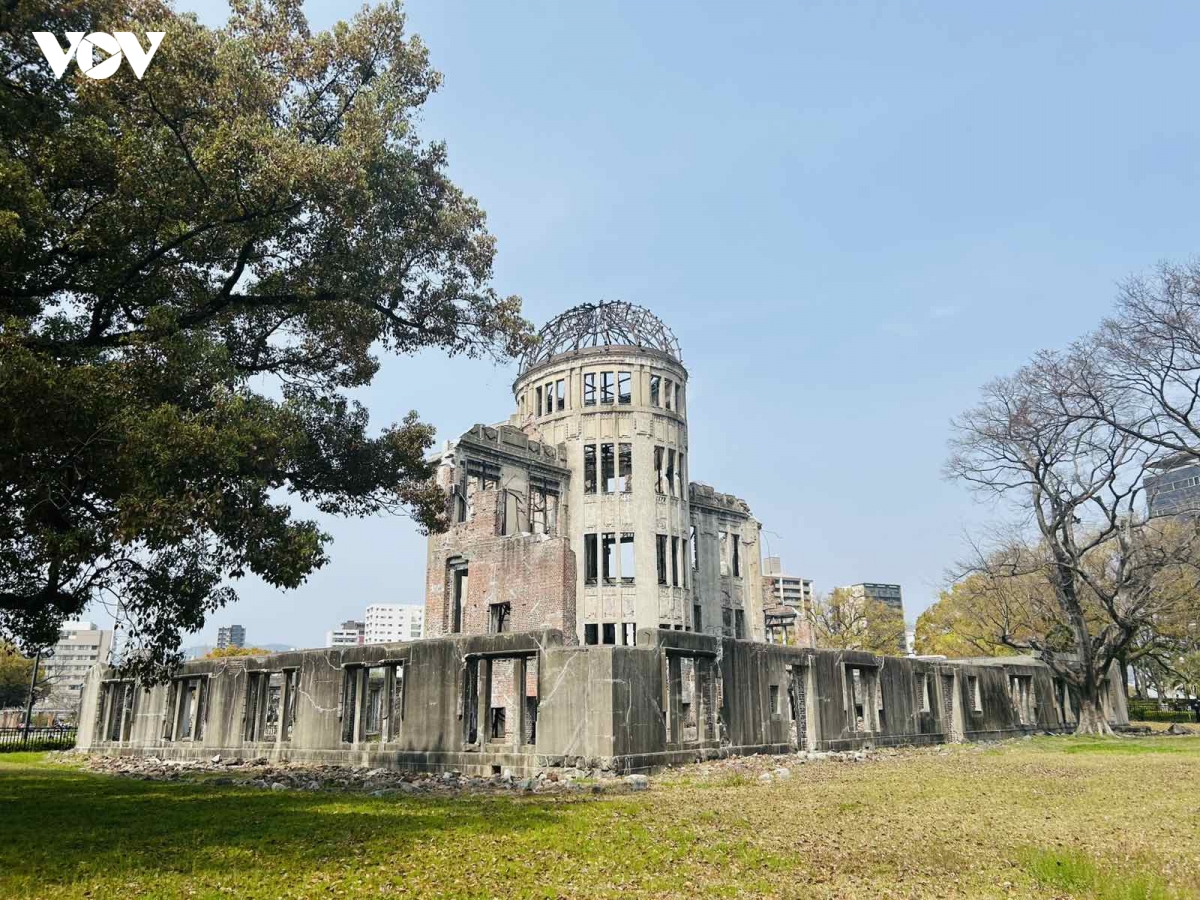 Phế tích còn sống mãi ở Hiroshima.