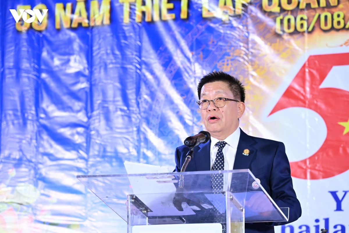 Ông Hồ Văn Lâm, Chủ tịch Hội Người Việt Nam toàn Thái Lan kêu gọi cộng đồng đoàn kết, gìn giữ tiếng Việt và bản sắc văn hóa dân tộc