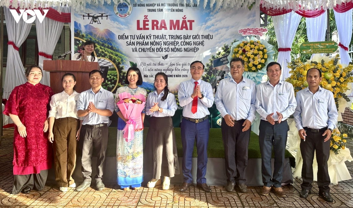 Trung tâm Khuyến nông tỉnh Đắk Lắk thành lập 4 tổ tư vấn kỹ thuật và dịch vụ khuyến nông.