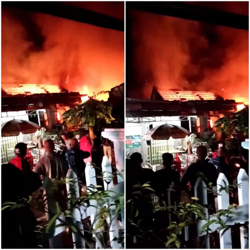 tiem tap hoa chua day hang tet chay rui, 2 ty dong ra tro hinh 1