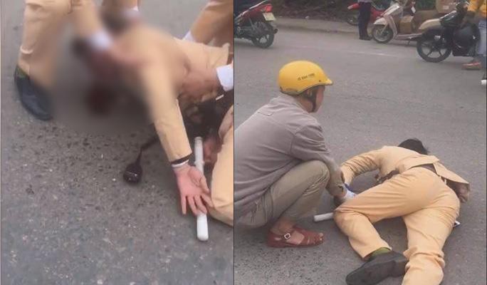 danh tinh doi nam nu di xe may vuot den do, tong guc csgt o ha noi hinh 1