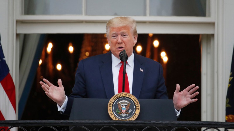 trump ca ngoi dong gop cua quan doi my trong cuoc chien chong covid-19 hinh 1