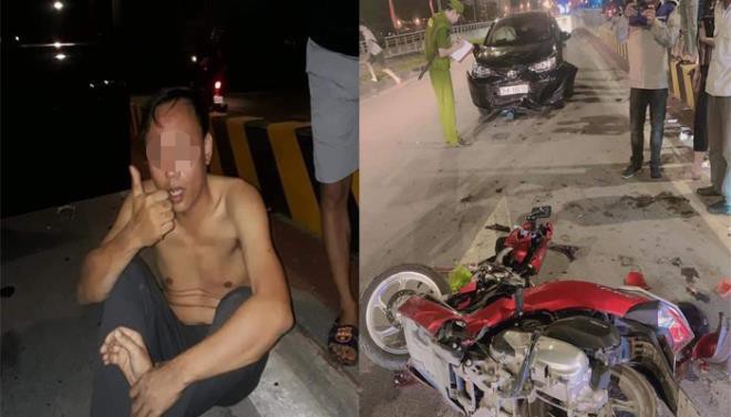 can bo trung tam sat hach lai xe nguoc chieu tong 4 nguoi bi thuong hinh 1