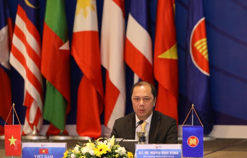hoi nghi cac quan chuc cao cap 18 nuoc tham gia cap cao dong a (eas) hinh 1