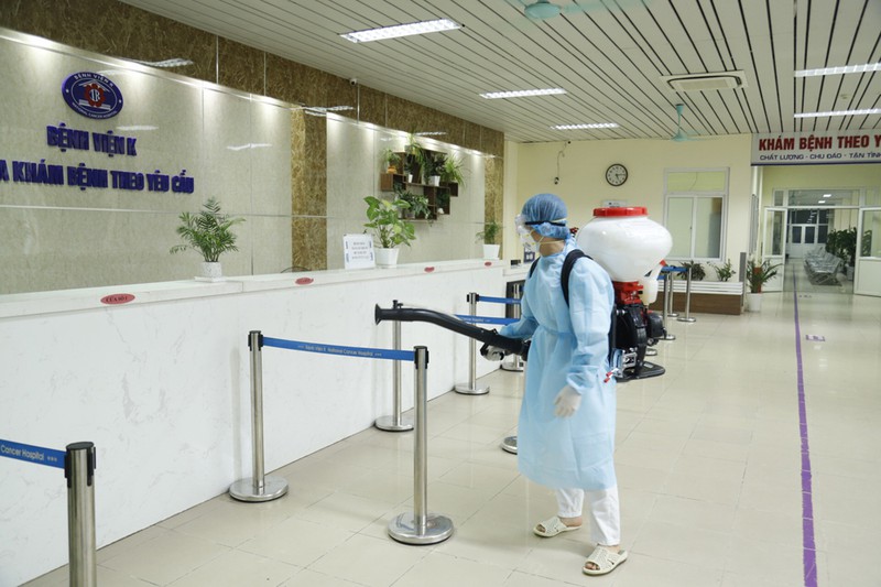 anh: cac bv o ha noi tang cuong kiem soat lay nhiem trong giai doan moi hinh 6