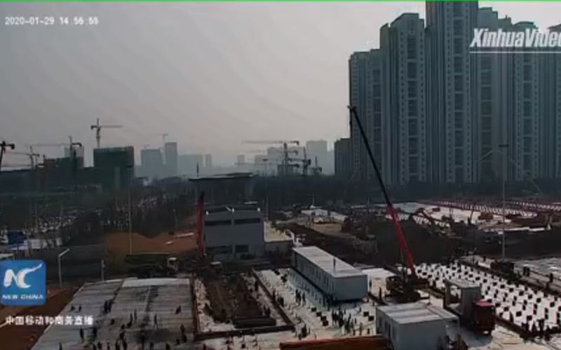 vu han sap ra mat benh vien thu 2 danh cho benh nhan corona hinh 1