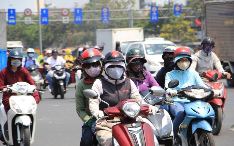 thoi tiet hom nay (23/3): mien nam nang nong tren 36 do c hinh 1