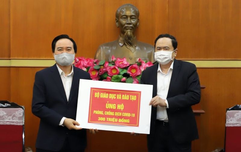 thong tan xa viet nam, bo gd&dt ung ho quy phong, chong covid-19 hinh 2