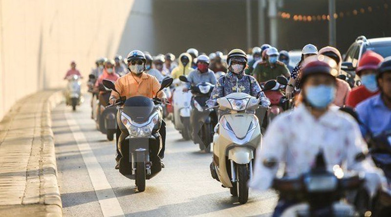 thoi tiet hom nay: mien bac ngay nang nong, chieu toi co mua, dong hinh 1