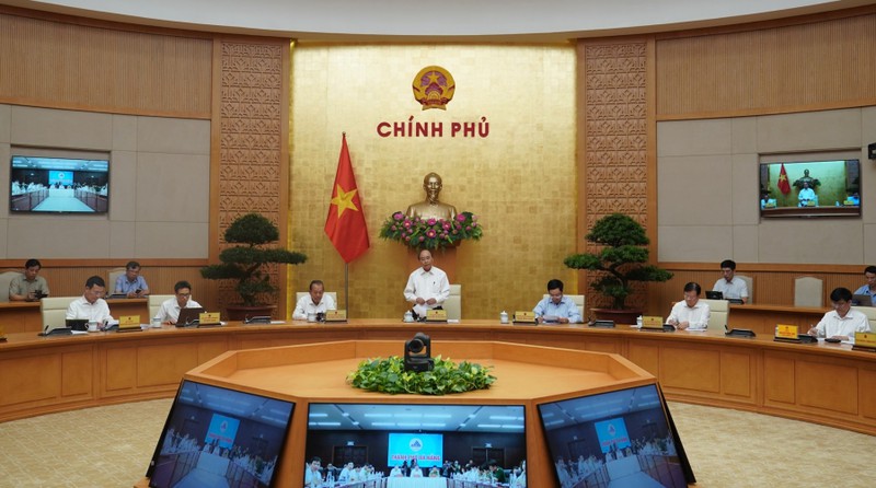 thu tuong chu tri hoi nghi truc tuyen toan quoc ve chong covid-19 hinh 1
