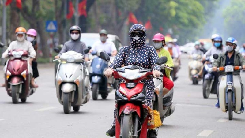 thoi tiet 9/8: nang nong quay tro lai mien bac hinh 1