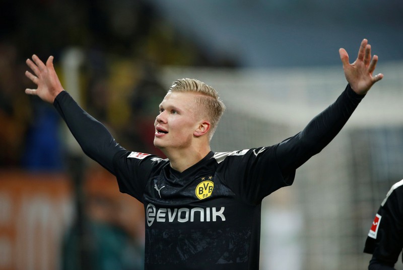 haaland lap hat-trick ngay trong ngay ra mat dortmund  hinh 1