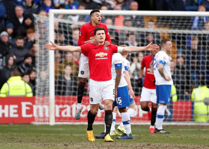 tuong thuat tranmere 0-6 mu vong 4 fa cup 22h ngay 26/1 hinh 1
