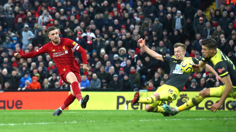 truc tiep liverpool 4-0 southampton vong 25 premier league 22h ngay 1/2  hinh 1