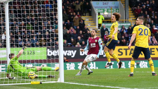 tuong thuat, ket qua burnley 0-0 arsenal vong 25 premier league 21h ngay 2/2 hinh 1