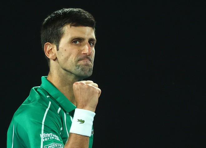 vo dich australian open 2020, djokovic tro lai vi tri so 1 the gioi hinh 1