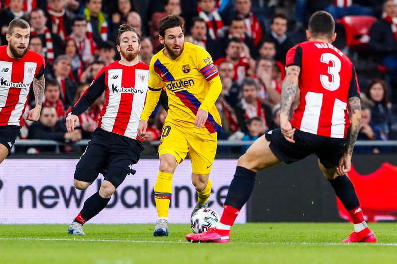 tuong thuat bilbao 1-0 barca tu ket cup nha vua tay ban nha (3h ngay 7/2) hinh 1