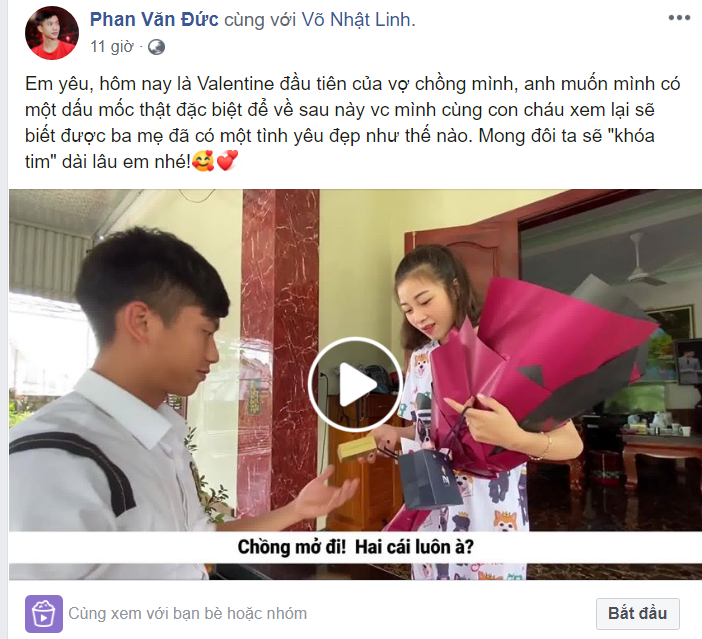 gioi cau thu viet hanh phuc ben "nua kia" trong ngay valentine hinh 1
