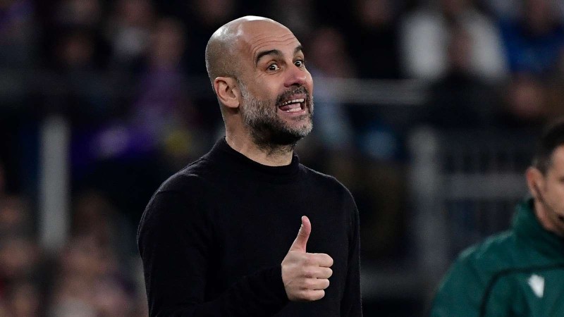 hlv guardiola lap ky luc champions league sau tran man city thang real  hinh 1