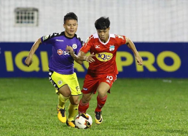 ngay nay nam xua: hagl "dai chien" ha noi fc trong tran cau kinh dien  hinh 1