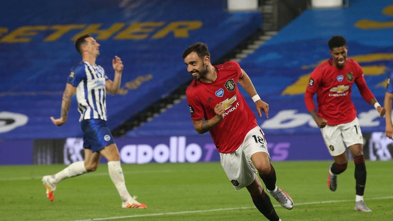 ket qua, clip, tuong thuat brighton 0-3 mu, bruno fernandes lap cu dup  hinh 1