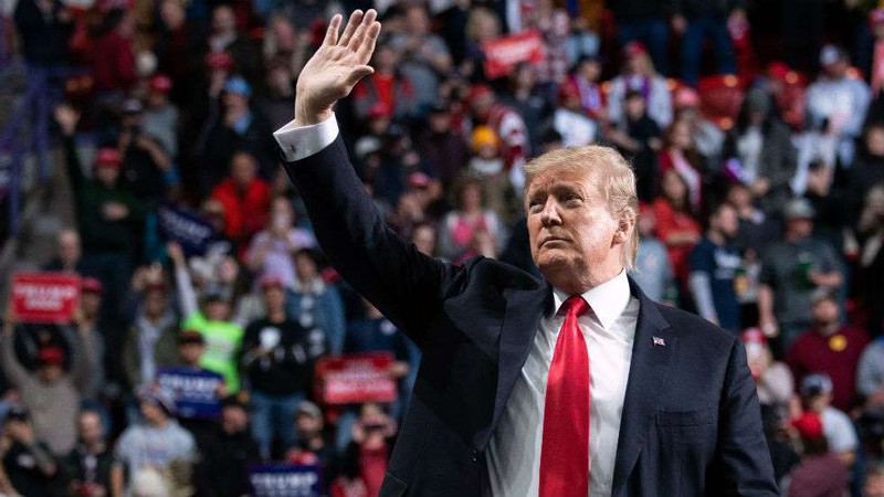 ty le ung ho ong trump giam o cac bang "chien truong" hinh 1