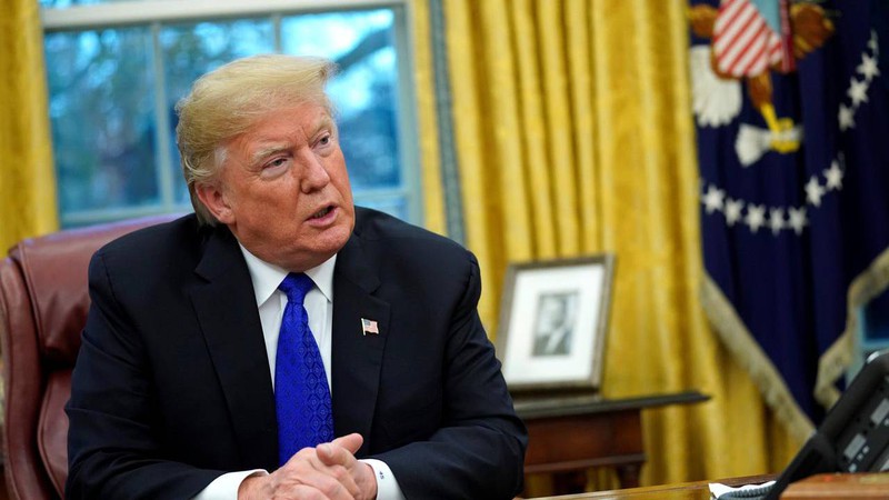 trump: iran dang xuong thang, do la mot tin hieu tot hinh 1