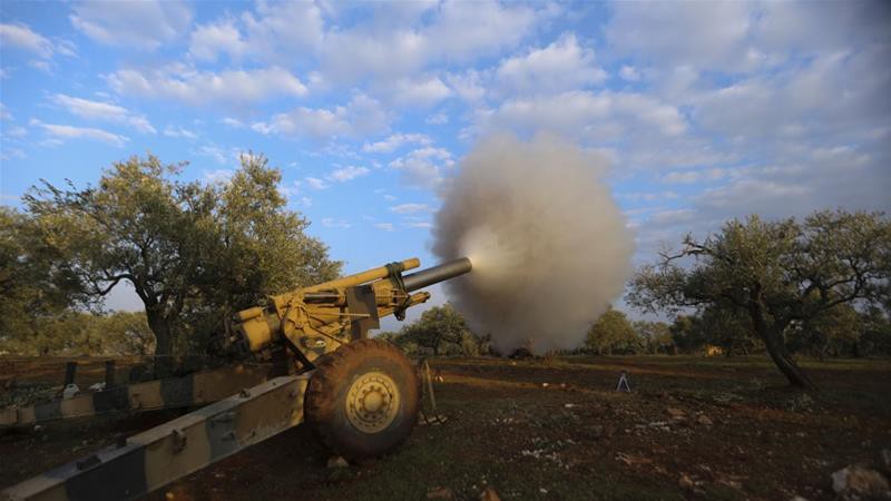 giang co quyet liet, phe noi day chiem lai thi tran then chot o idlib hinh 1