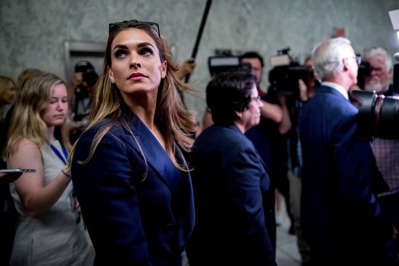 hope hicks "tai xuat" va ke hoach tro lai duong dua bau cu cua trump hinh 1