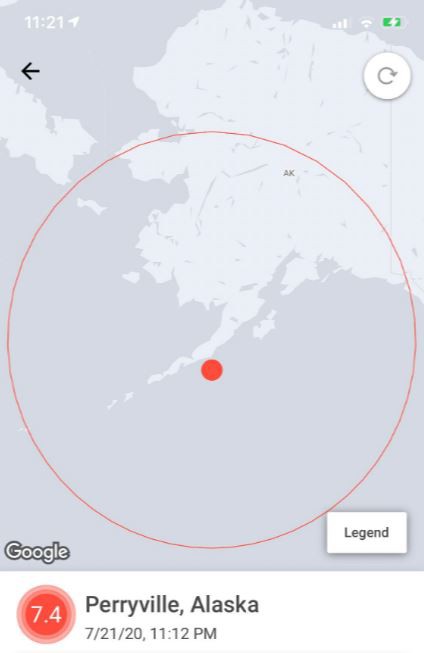 canh bao song than o alaska sau tran dong dat manh 7,8 do hinh 1