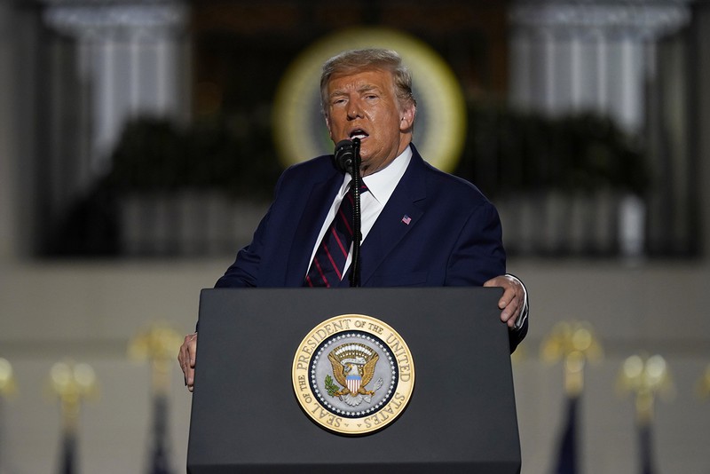diem nhan cuong linh tranh cu cua ong trump sau khi nhan de cu tu dang cong hoa hinh 1