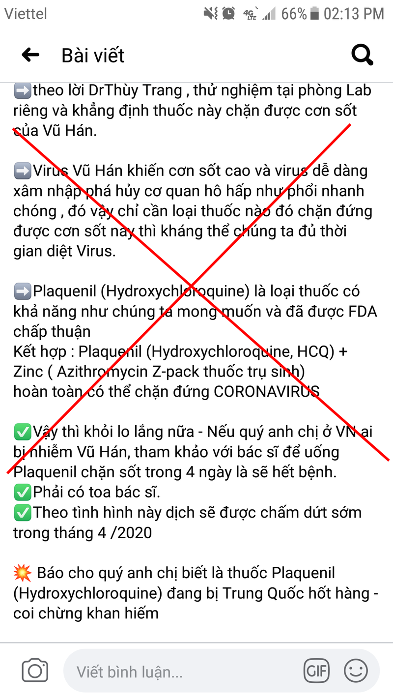 nhap vien vi nghe "mang xa hoi"  uong thuoc sot ret chong covid-19 hinh 1