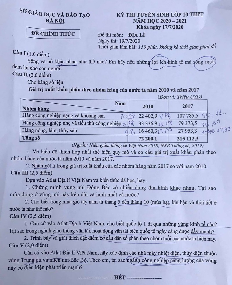 chi tiet de thi chuyen vat ly, sinh hoc va dia ly vao 10 tai ha noi  hinh 6