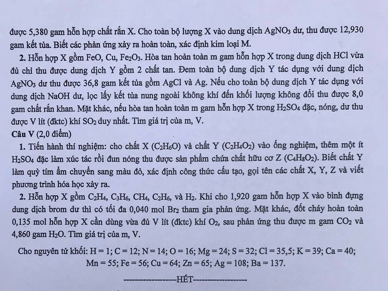 chi tiet de thi chuyen vat ly, sinh hoc va dia ly vao 10 tai ha noi  hinh 2