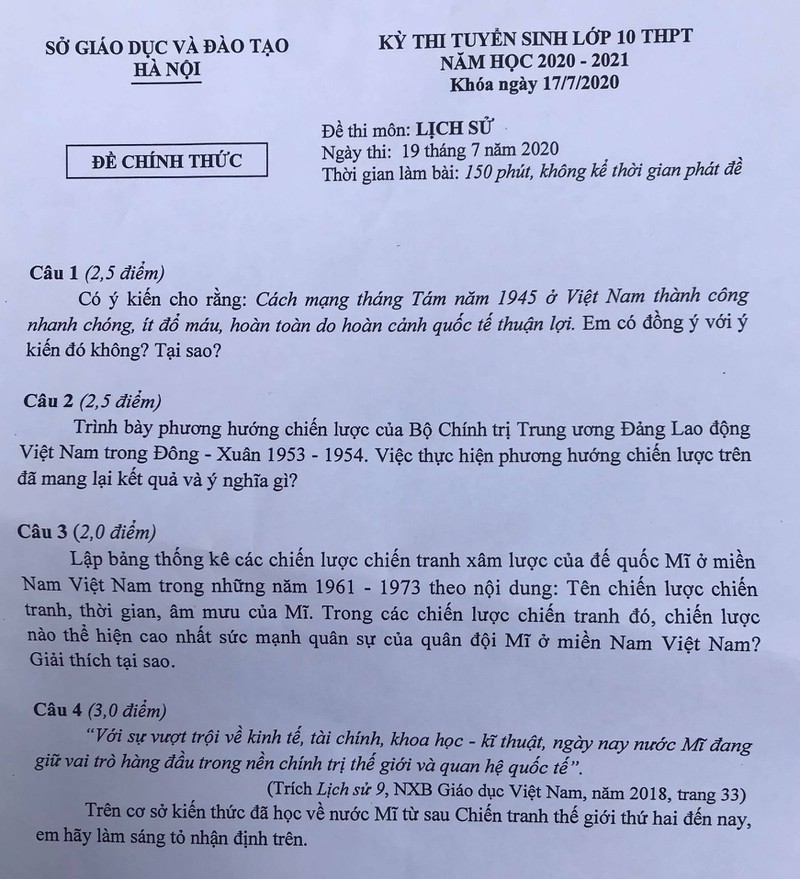 chi tiet de thi chuyen vat ly, sinh hoc va dia ly vao 10 tai ha noi  hinh 5