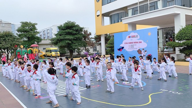 taekwondo – mon vo thuat giup tre phat trien the chat va tinh than hinh 2