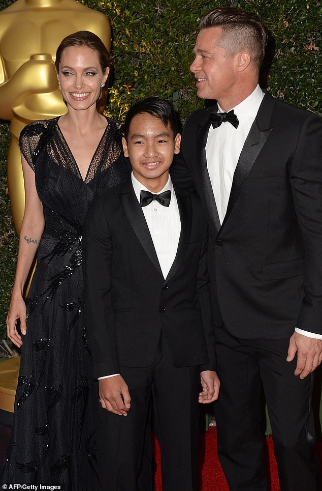 brad pitt bo du le trao giai baftas de han gan quan he voi maddox  hinh 2