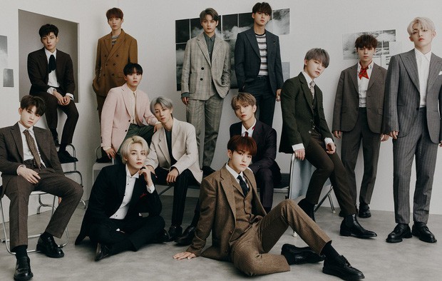 nhom nhac seventeen chinh thuc ve chung nha voi bts, txt? hinh 2