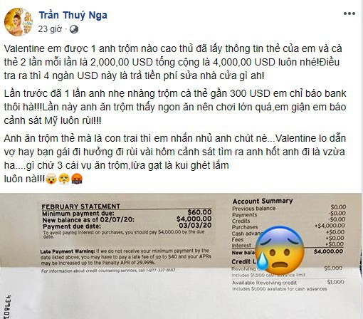 thuy nga bi trom thong tin, mat gan tram trieu trong ngay valentine hinh 1