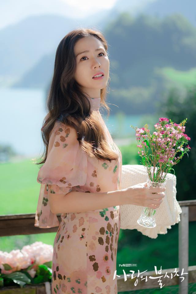 he lo bo anh "chi dep" son ye jin mang bau trong phim "ha canh noi anh" hinh 11