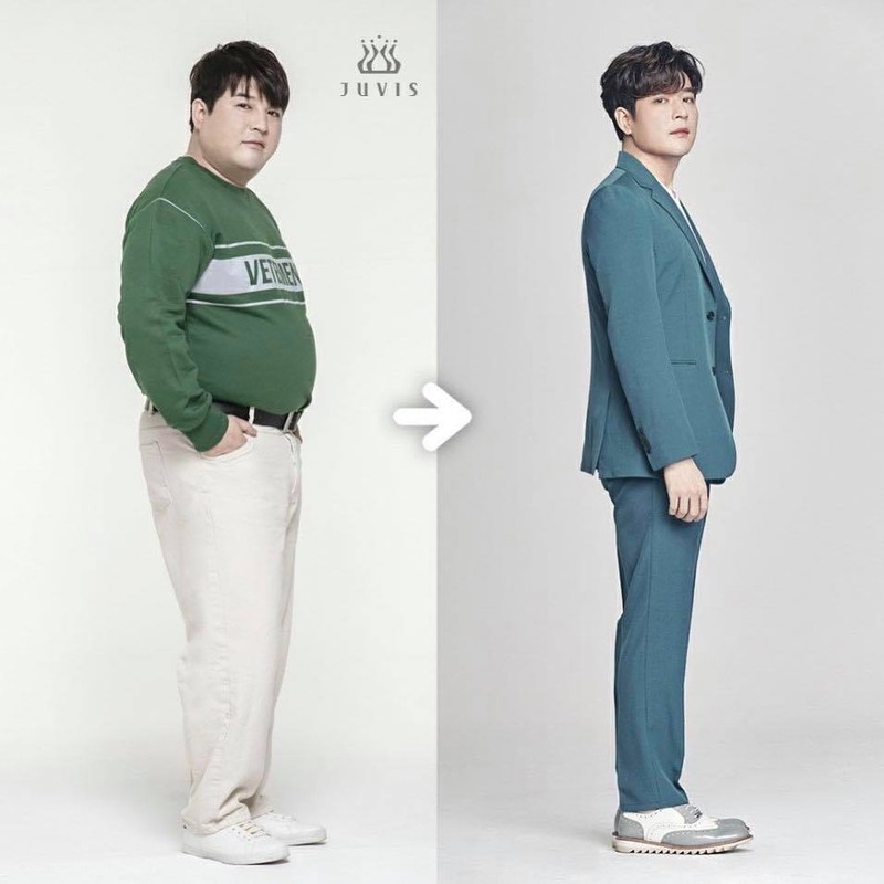 ngo ngang man lot xac sau khi giam 37kg cua shin dong (super junior)  hinh 1