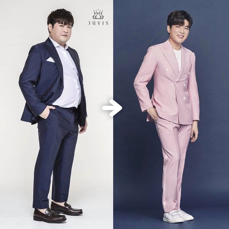 ngo ngang man lot xac sau khi giam 37kg cua shin dong (super junior)  hinh 4