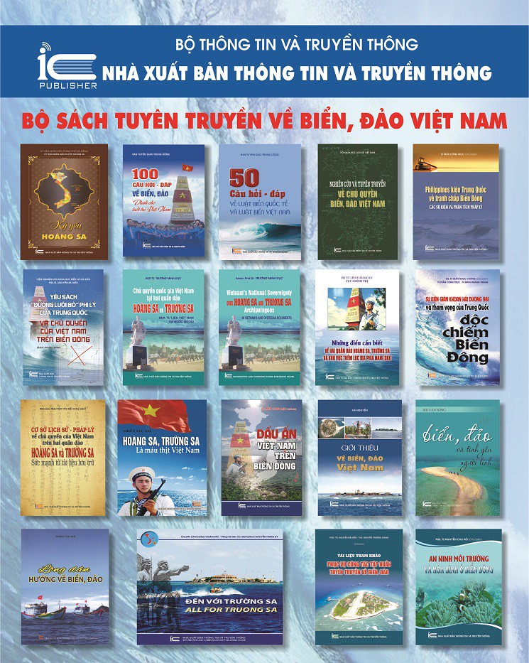 gioi thieu bo sach tuyen truyen ve bien, dao viet nam hinh 1