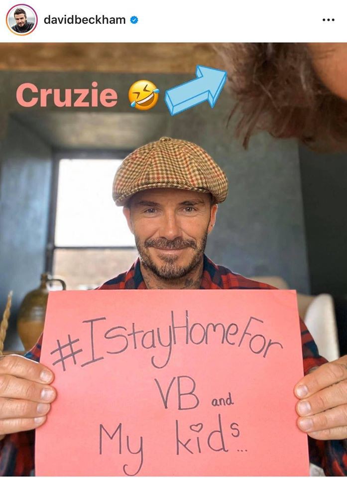 david beckham va loat sao hollywood keu goi o nha chong dich covid-19 hinh 1
