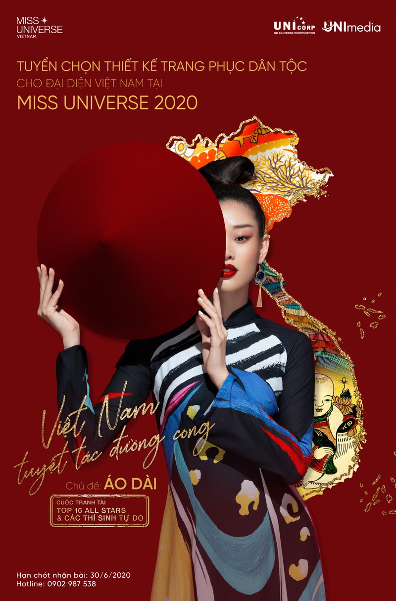 hoa hau khanh van chon ao dai la trang phuc dan toc tai miss universe 2020 hinh 2