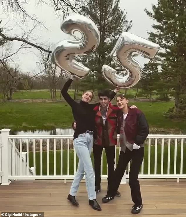 "chan dai" gigi hadid mang thai con dau long voi ban trai zayn malik hinh 2