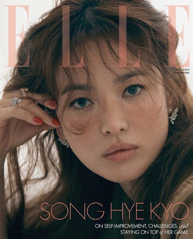 song hye kyo dep mo mang tren tap chi elle hau ly hon  hinh 1