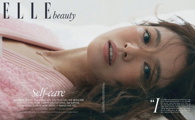 song hye kyo dep mo mang tren tap chi elle hau ly hon  hinh 4