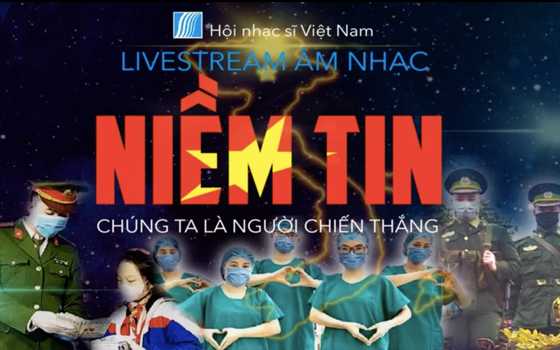 hoi nhac si viet nam to chuc concert truc tuyen chong dich covid-19 hinh 1