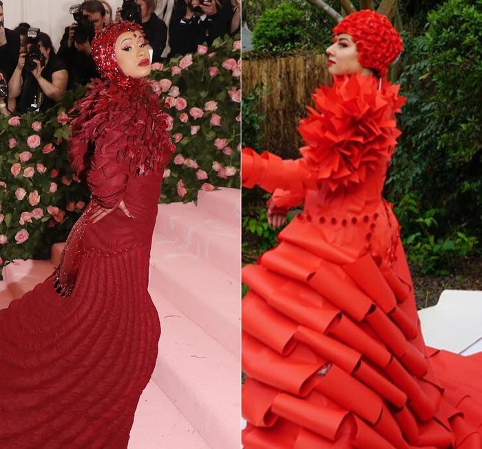 fan "dua nhau" tai hien nhung bo canh gay nao loan met gala  hinh 3